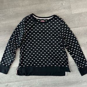 Kate Spade New York Bow Print Pajama Top - Coquette/Balletcore